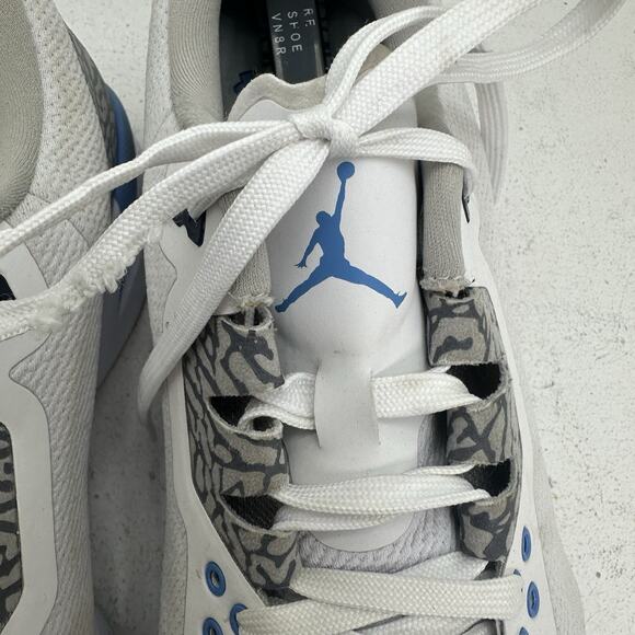 Nike Air Jordan Zoom Tenacity 88 UNC Tar Heels NCAA White Men\'s Size 11.5 main image 6